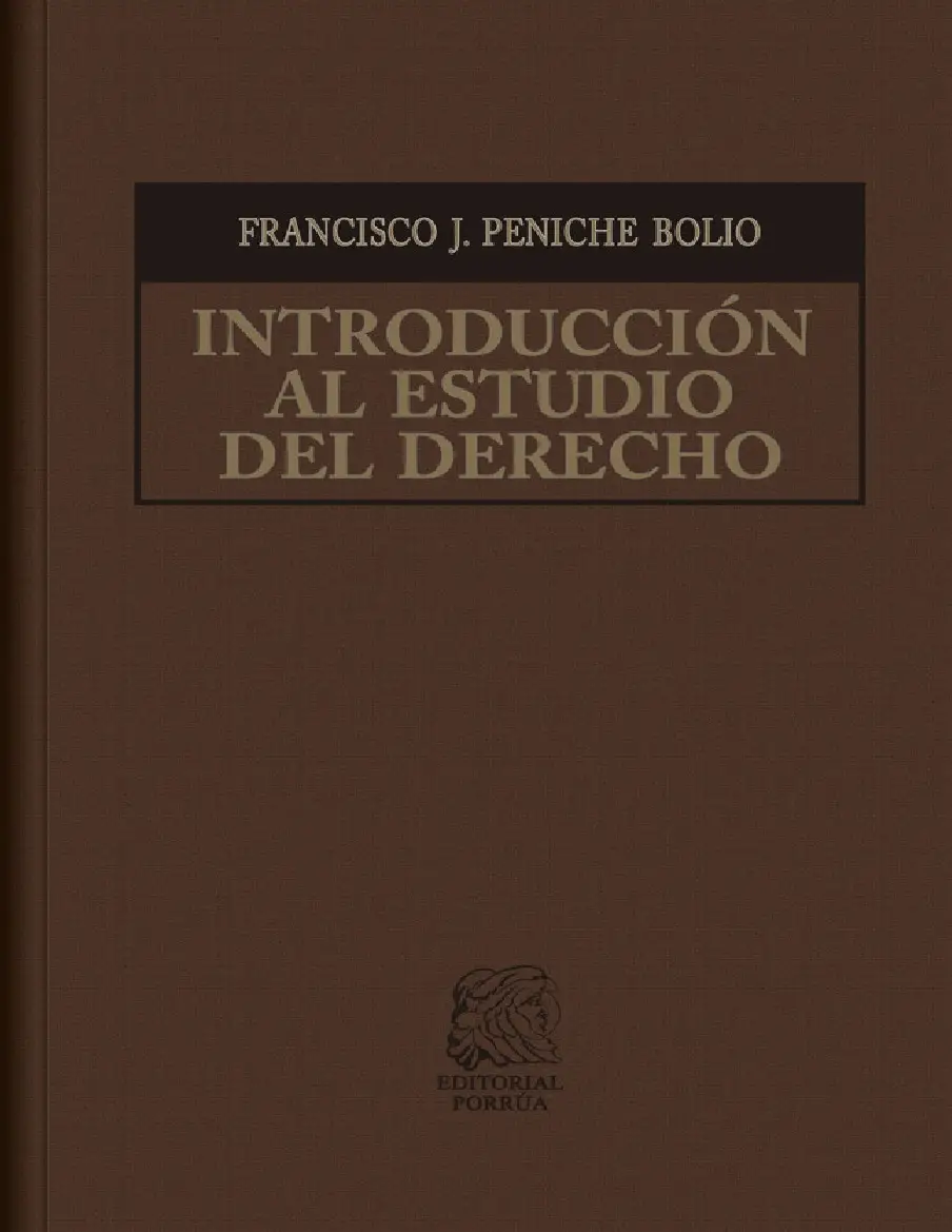 Introduccion Al Estudio Del Derecho